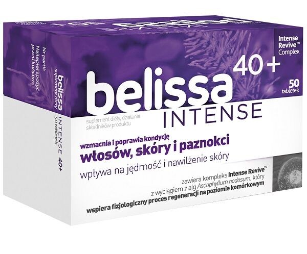 Подготовка волос, кожи и ногтей Belissa Intense 40+, 50 шт 
Подготовка волос, кожи и ногтей Belissa Intense 40+, 50 шт