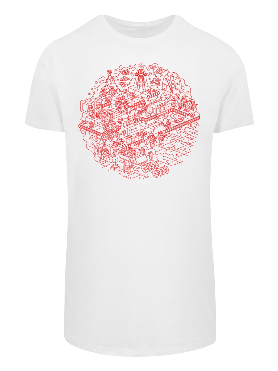 Рубашка F4NT4STIC Star Wars Christmas Death Star, белый
Рубашка F4NT4STIC Star Wars Christmas Death Star, белый