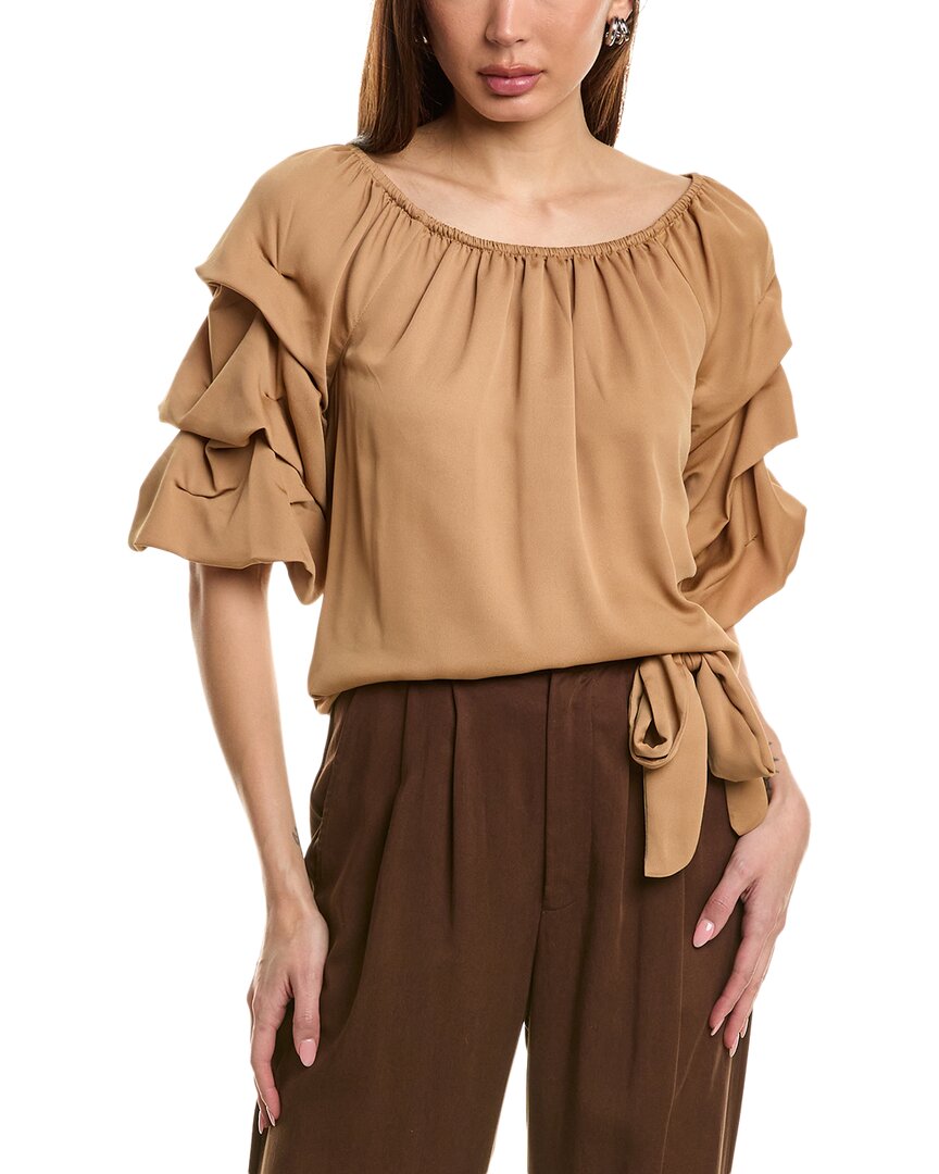 Винс Камуто Топ с открытыми плечами Vince Camuto, бежевый
Винс Камуто Топ с открытыми плечами Vince Camuto, бежевый