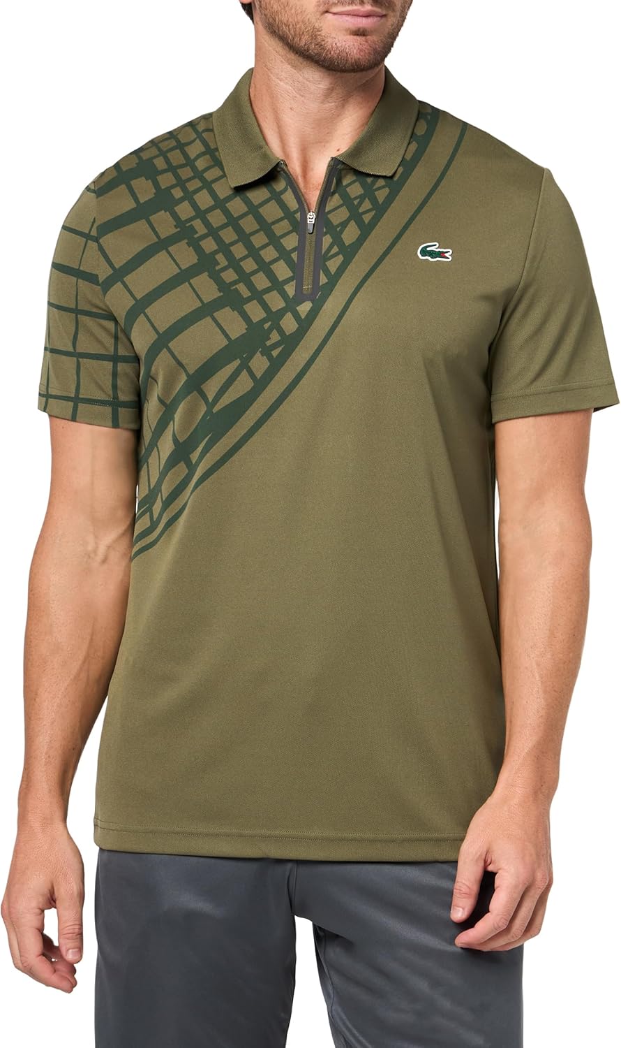Lacoste мужская спортивная футболка-поло Ultra-Dry Printed Slim Fit Tennis, Olive, Хаки, Lacoste мужская спортивная футболка-поло Ultra-Dry Printed Slim Fit Tennis, Olive
Lacoste мужская спортивная футболка-поло Ultra-Dry Printed Slim Fit Tennis, Olive, Хаки, Lacoste мужская спортивная футболка-поло Ultra-Dry Printed Slim Fit Tennis, Olive