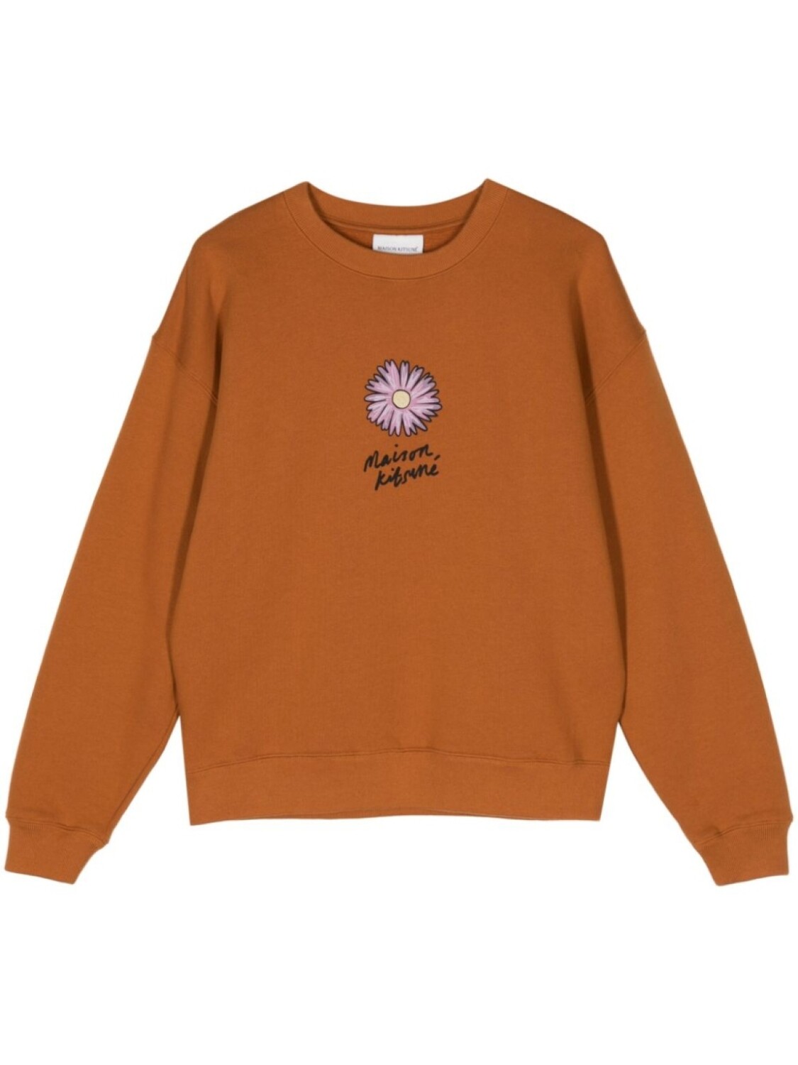 Толстовка Floating Flower Maison Kitsuné, коричневый 
Толстовка Floating Flower Maison Kitsuné, коричневый