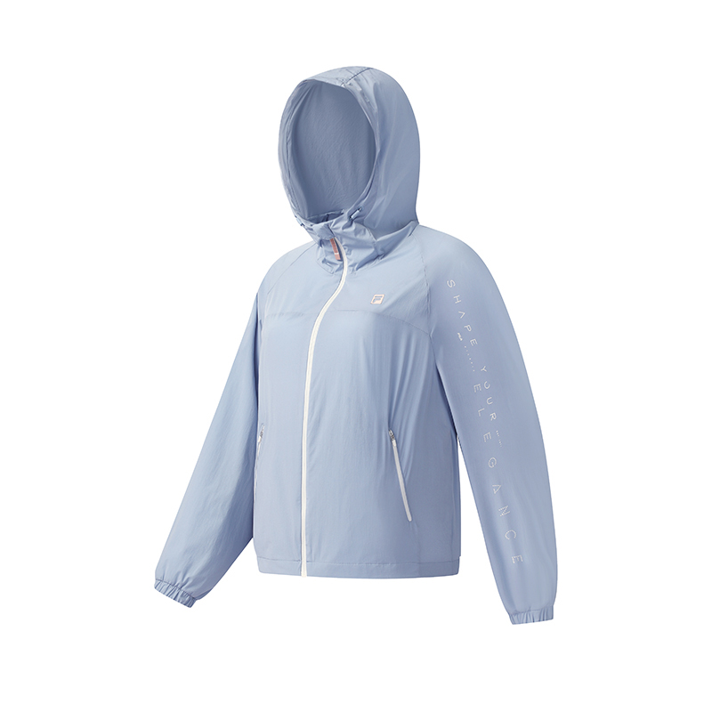 FILA Женская фитнес-куртка New Times Breeze, New Trend Light Blue 
FILA Женская фитнес-куртка New Times Breeze, New Trend Light Blue