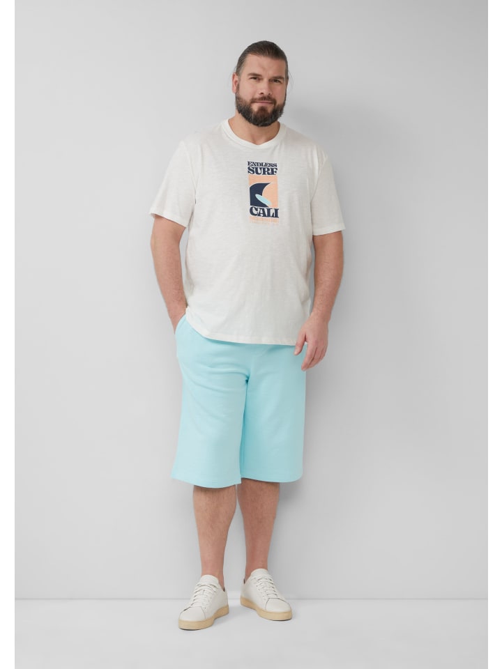 Тканевые шорты s.Oliver, бирюзовый
Тканевые шорты s.Oliver, бирюзовый