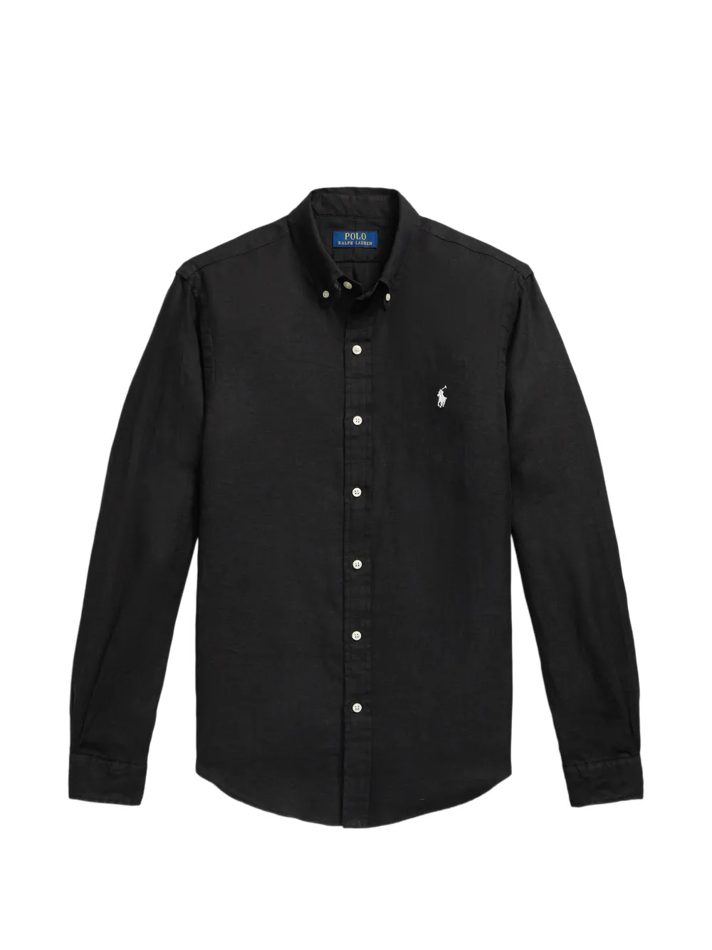 Приталенная рубашка с вышивкой Polo Ralph Lauren, черный
Приталенная рубашка с вышивкой Polo Ralph Lauren, черный