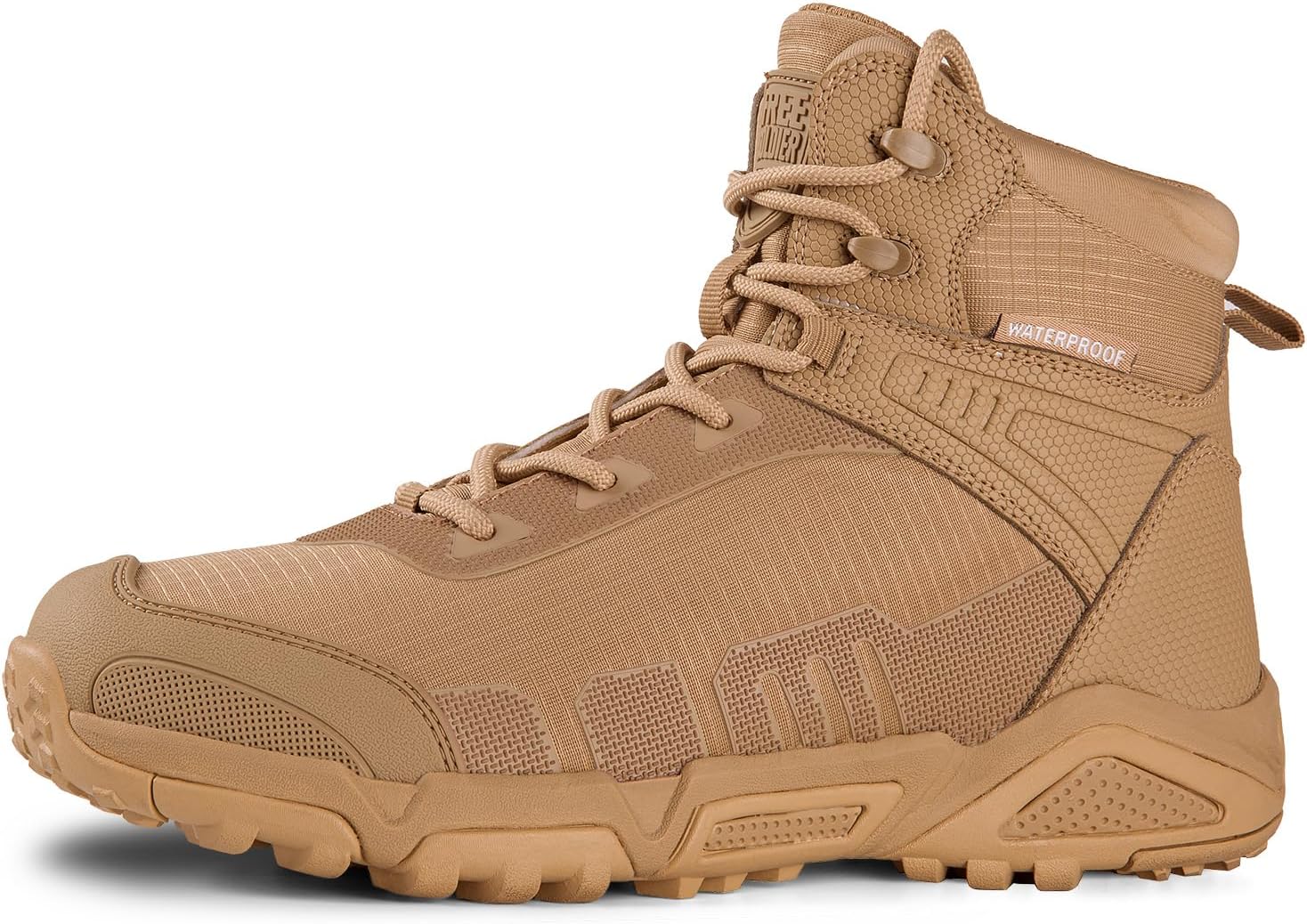 Мужские водонепроницаемые походные ботинки FREE SOLDIER, легкие мужские ботинки для треккинга и альпинизма, коричневый
Мужские водонепроницаемые походные ботинки FREE SOLDIER, легкие мужские ботинки для треккинга и альпинизма, коричневый