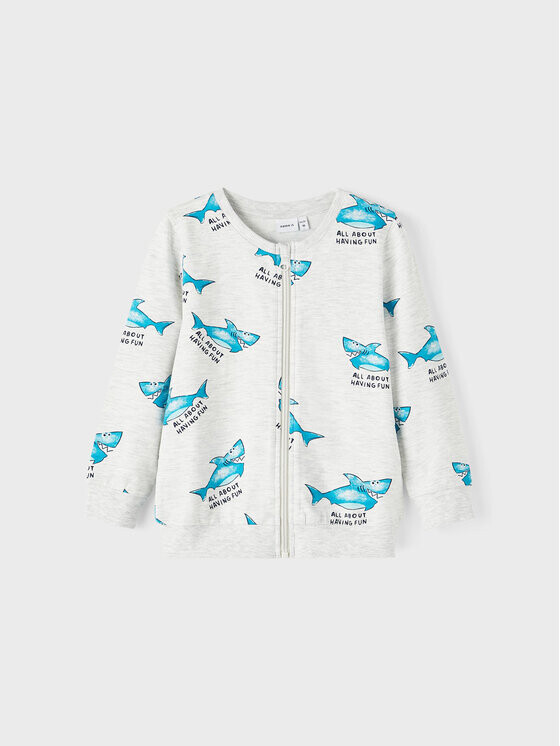 Толстовка обычного кроя Name It, серый
Толстовка обычного кроя Name It, серый