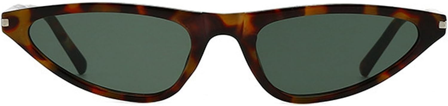 Ретро винтажные солнцезащитные очки «кошачий глаз» для женщин и мужчин, узкие солнцезащитные очки «кошачий глаз», модные треугольные солнцезащитные очки 2025 года mincl, Leopard Green
Ретро винтажные солнцезащитные очки «кошачий глаз» для женщин и мужчин, узкие солнцезащитные очки «кошачий глаз», модные треугольные солнцезащитные очки 2025 года mincl, Leopard Green