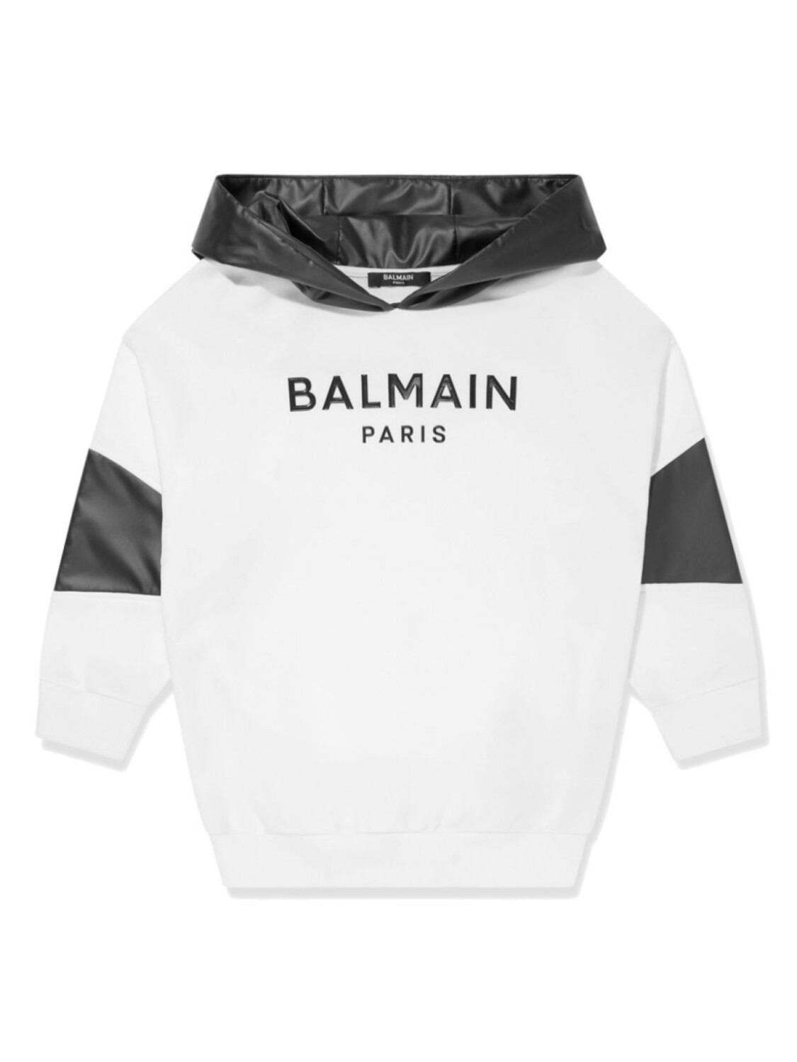 Balmain Kids двухцветная толстовка с логотипом, белый
Balmain Kids двухцветная толстовка с логотипом, белый