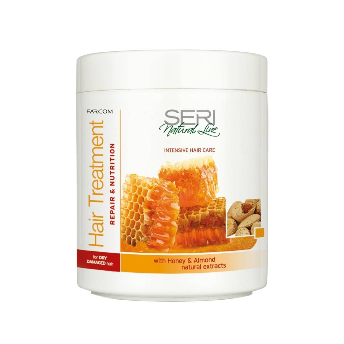 FARCOM Natural Line Hair Treatment маска для сухих и поврежденных волос 1000 мл
FARCOM Natural Line Hair Treatment маска для сухих и поврежденных волос 1000 мл