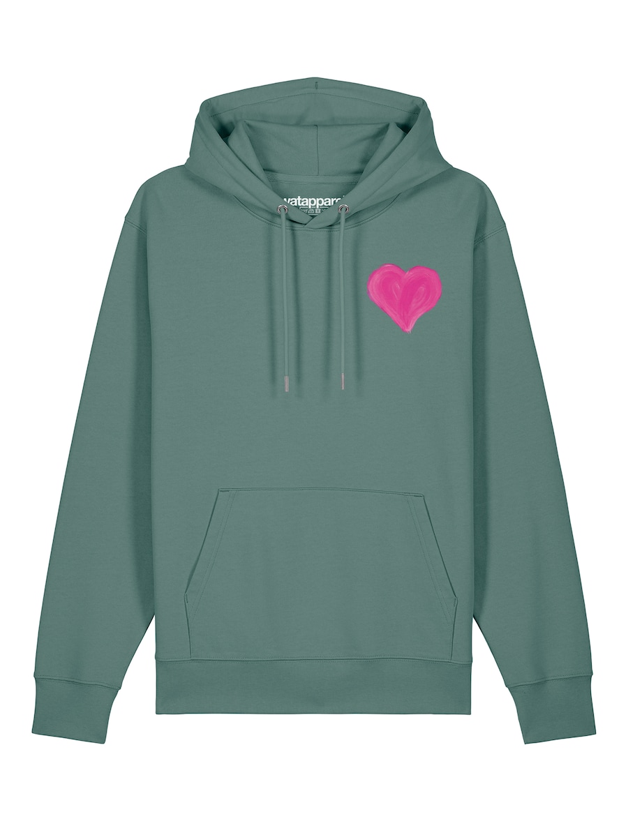 Толстовка Watapparel Pink Heart, зеленый
Толстовка Watapparel Pink Heart, зеленый