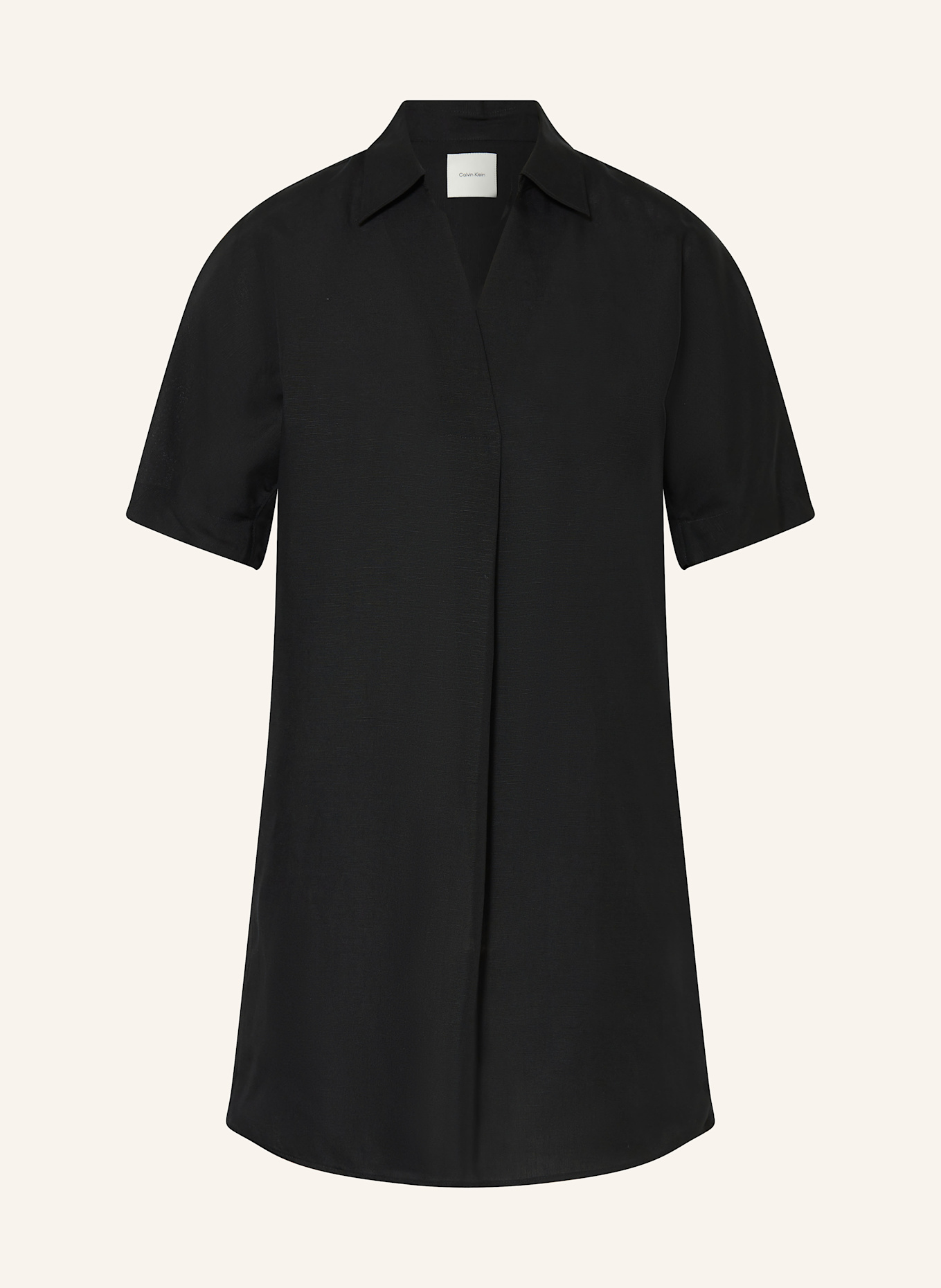 Платье со льном Calvin Klein, черный
Платье со льном Calvin Klein, черный