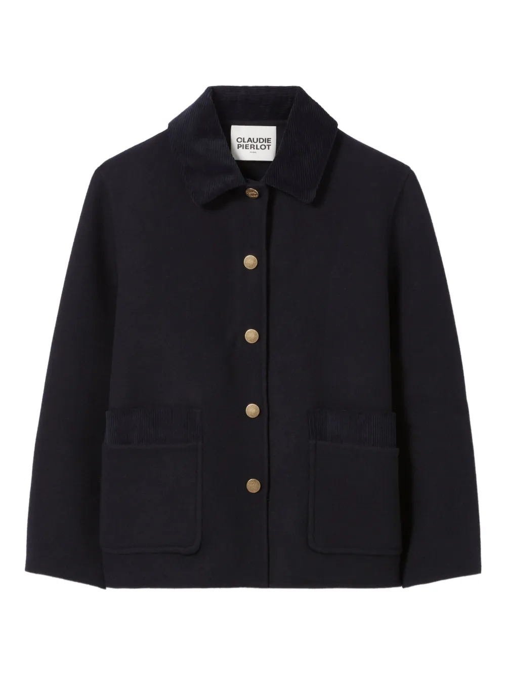 Жакет с вельветовым воротником Claudie Pierlot, синий
Жакет с вельветовым воротником Claudie Pierlot, синий