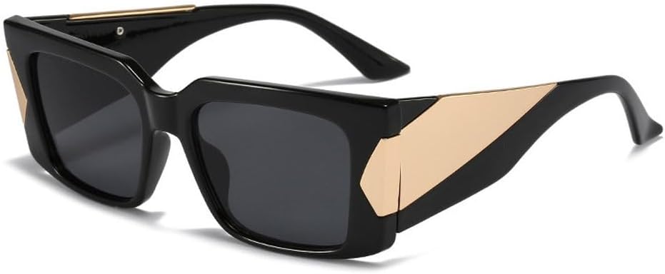 Модные солнцезащитные очки для женщин, винтажные панк-очки, солнцезащитные очки для мужчин с защитой от УФ-излучения UV400, ретро-очки, трендовые женские очки TKKTLLT, C1black-black
Модные солнцезащитные очки для женщин, винтажные панк-очки, солнцезащитные очки для мужчин с защитой от УФ-излучения UV400, ретро-очки, трендовые женские очки TKKTLLT, C1black-black