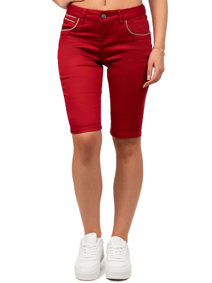 Тканевые шорты Cipo & Baxx, бордовый 
Тканевые шорты Cipo & Baxx, бордовый