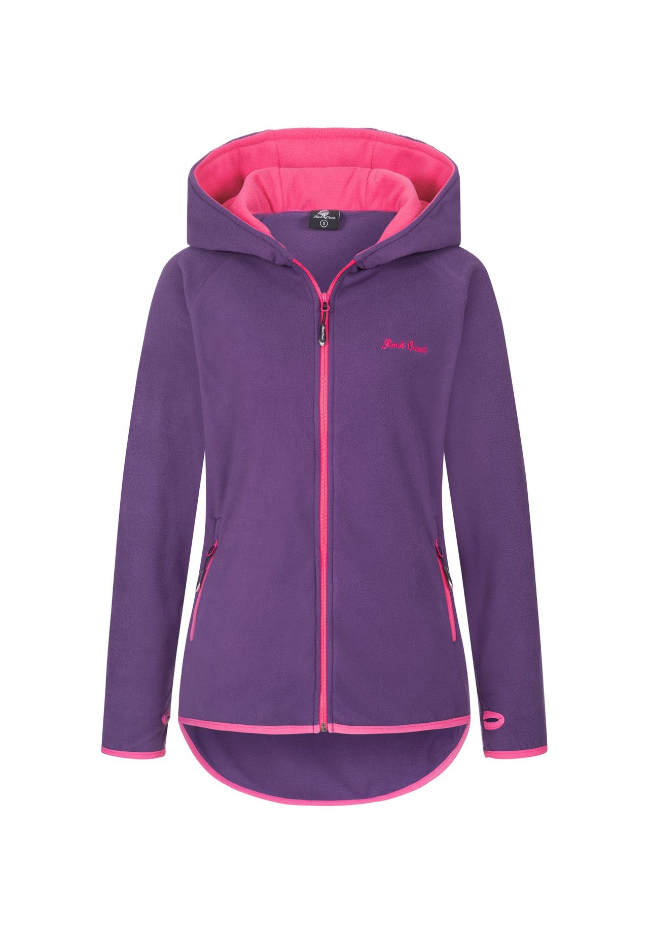 Флисовая куртка-жакет Rock Creek, фиолетовый 
Флисовая куртка-жакет Rock Creek, фиолетовый