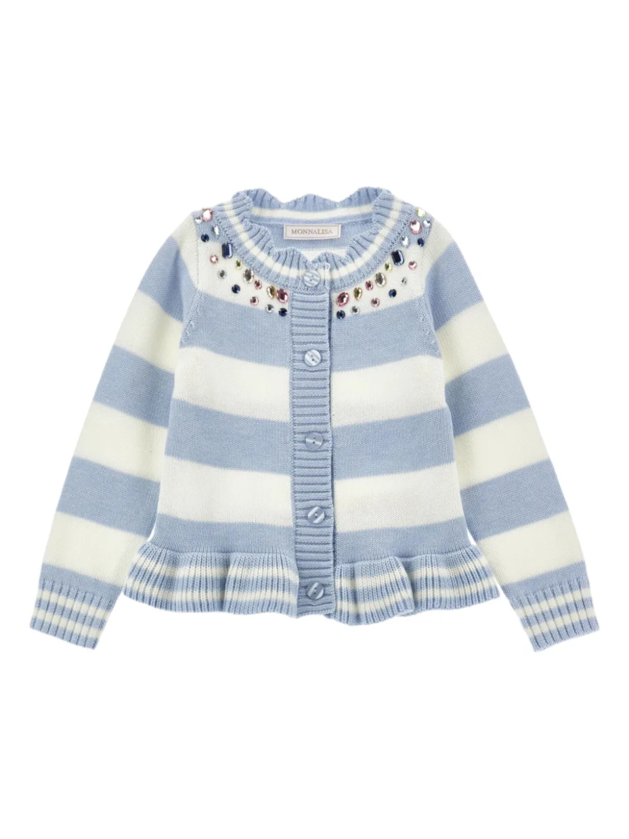 Monnalisa кардиган в полоску, синий
Monnalisa кардиган в полоску, синий