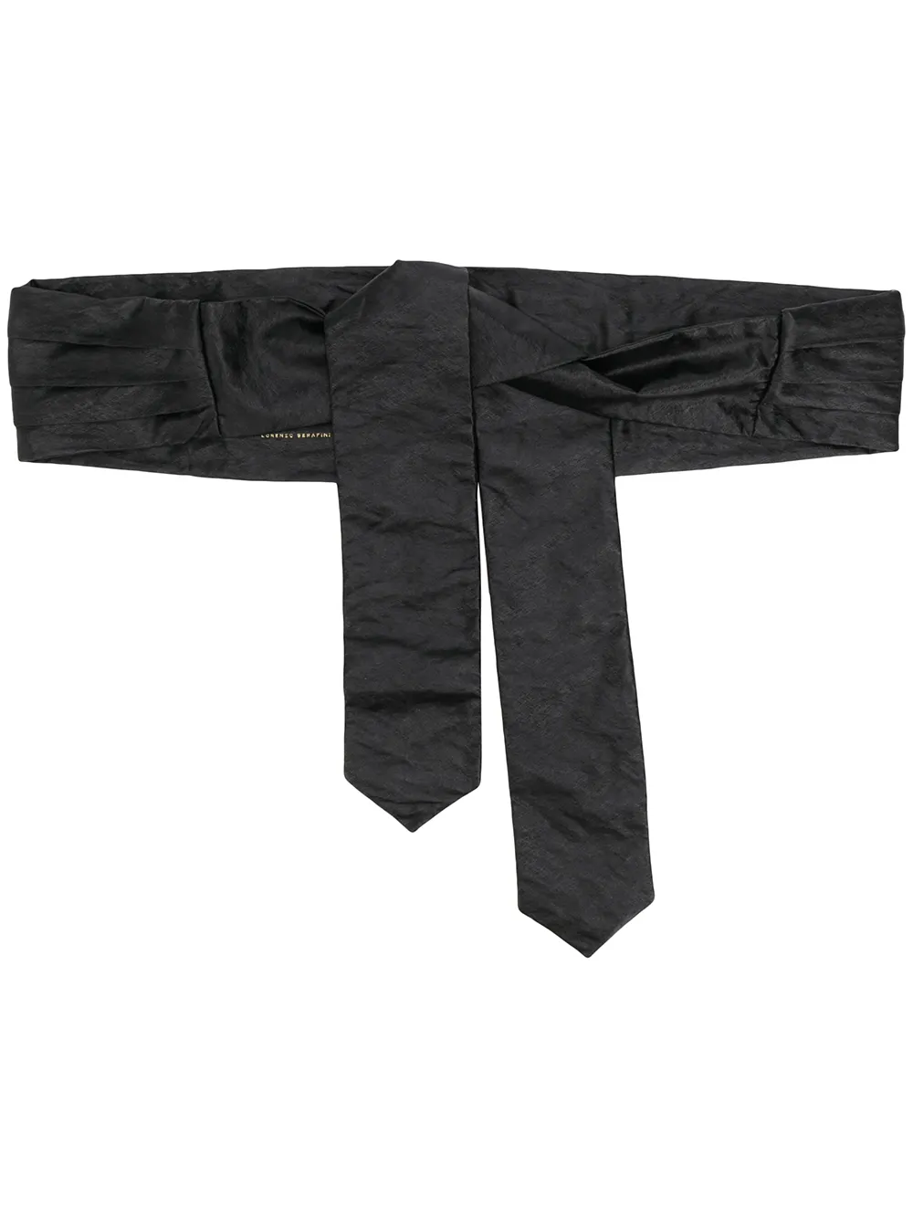 Атласный пояс с завязками Philosophy Di Lorenzo Serafini, черный
Атласный пояс с завязками Philosophy Di Lorenzo Serafini, черный