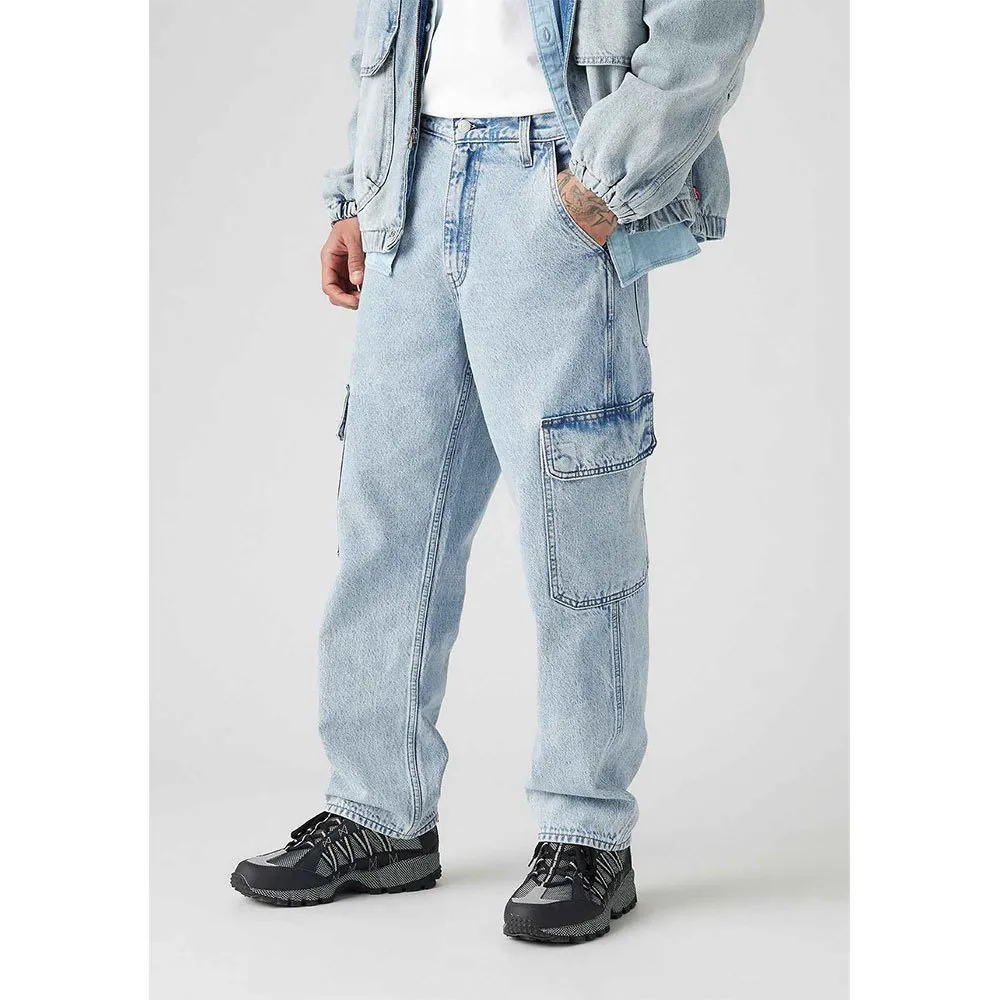Брюки карго Levi's 568 Loose Strt, синий
Брюки карго Levi's 568 Loose Strt, синий