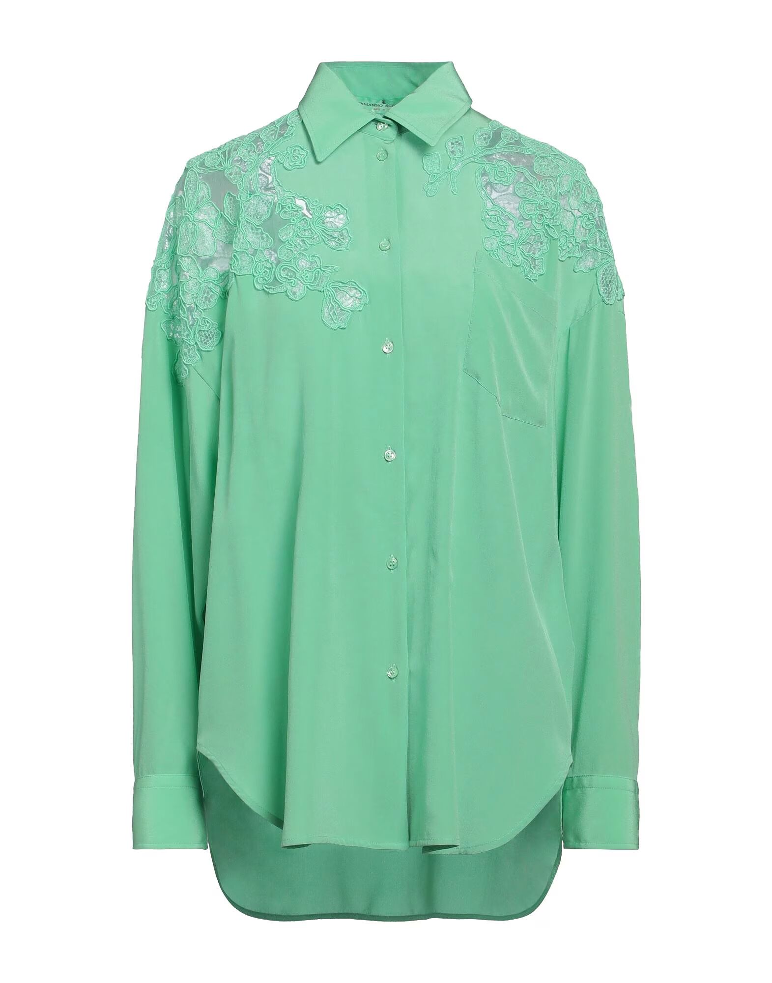 Рубашка Ermanno Scervino, светло-зеленый
Рубашка Ermanno Scervino, светло-зеленый