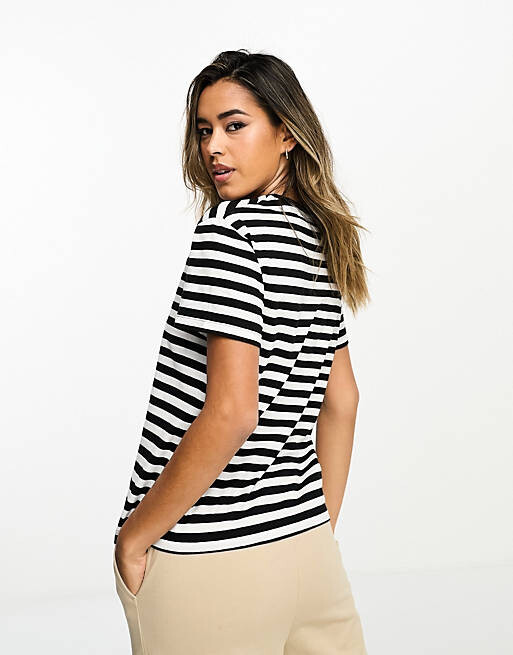 Футболка в черно-белую полоску ASOS DESIGN Ultimate
Футболка в черно-белую полоску ASOS DESIGN Ultimate
