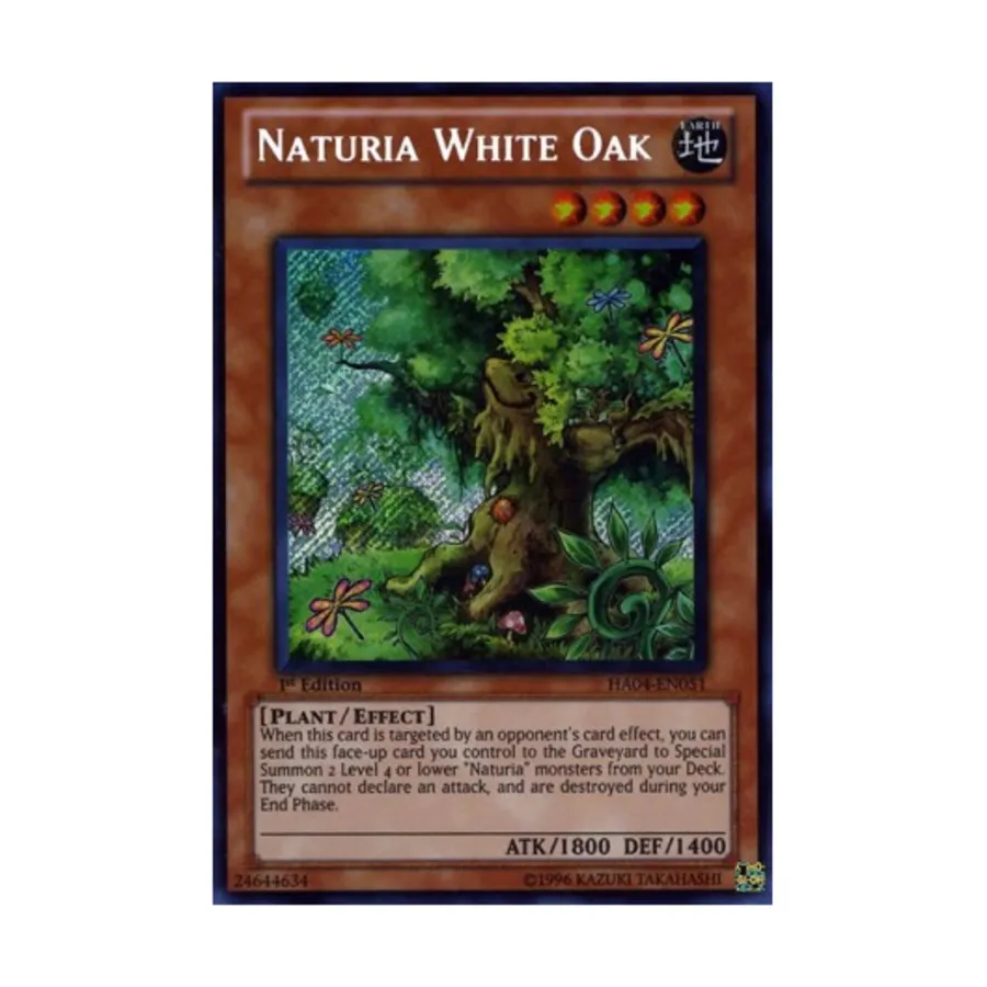 CCG Натурия Белый Дуб (Секретный Редкий), Yu-Gi-Oh - Hidden Arsenal 4 - Singles
CCG Натурия Белый Дуб (Секретный Редкий), Yu-Gi-Oh - Hidden Arsenal 4 - Singles