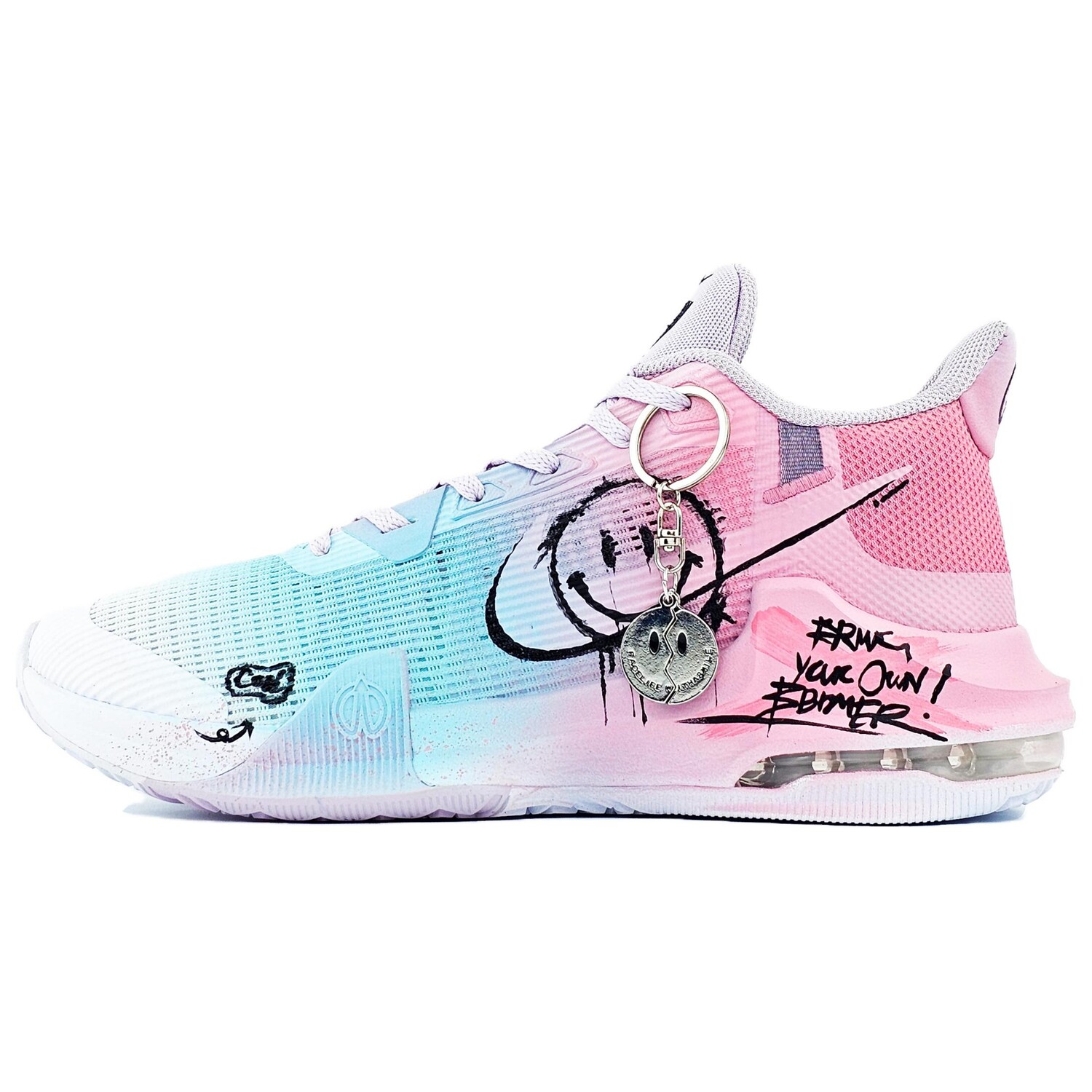 Баскетбольные кроссовки Air Max Impact Basketball Shoes Unisex Mid-Top Pink/Blue Nike
Баскетбольные кроссовки Air Max Impact Basketball Shoes Unisex Mid-Top Pink/Blue Nike