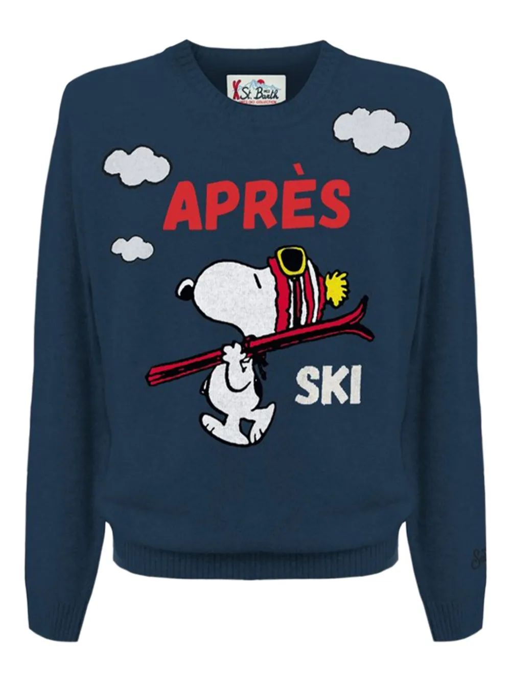 Свитер с графичным принтом MC2 SAINT BARTH, синий
Свитер с графичным принтом MC2 SAINT BARTH, синий