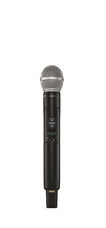 Микрофон Shure SLXD2/SM58
Микрофон Shure SLXD2/SM58