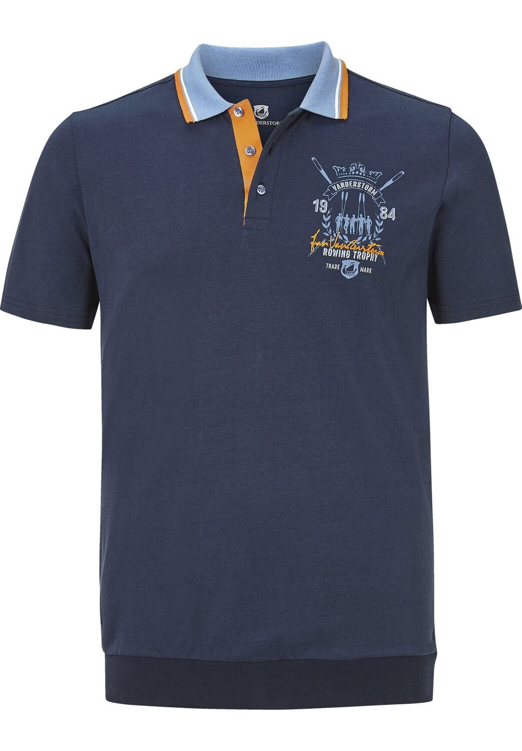 Рубашка-поло ORVAR JAN VANDERSTORM, темно-синий
Рубашка-поло ORVAR JAN VANDERSTORM, темно-синий