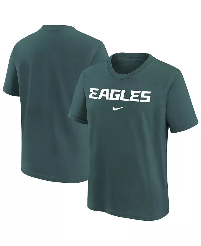 Футболка Philadelphia Eagles с надписью команды, цвет Midnight Green, для мальчиков и девочек старшего возраста Nike
Футболка Philadelphia Eagles с надписью команды, цвет Midnight Green, для мальчиков и девочек старшего возраста Nike