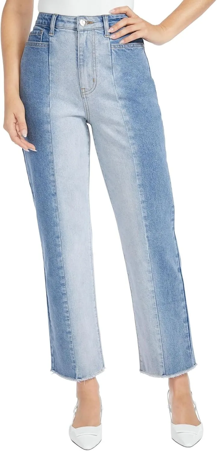 Джинсы Masseys High-Rise Straight-Leg Two-Tone
Джинсы Masseys High-Rise Straight-Leg Two-Tone