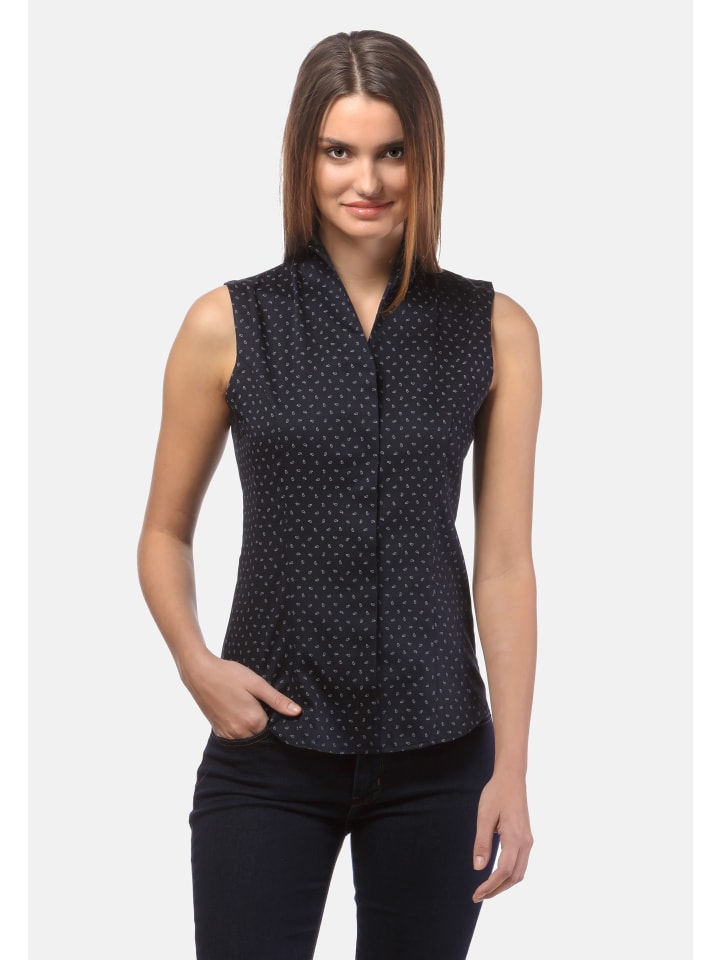 Слегка приталенная блузка черного/серого цвета Vincenzo Boretti
Слегка приталенная блузка черного/серого цвета Vincenzo Boretti