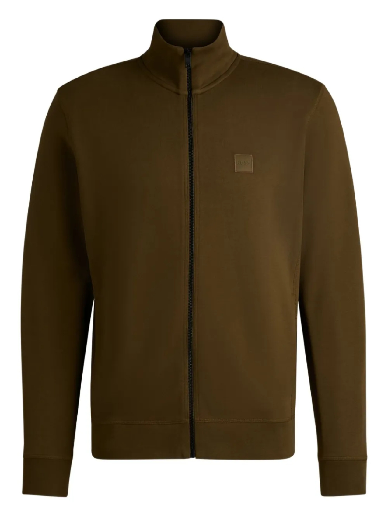 Куртка на молнии с флисовой подкладкой BOSS, зеленый
Куртка на молнии с флисовой подкладкой BOSS, зеленый
