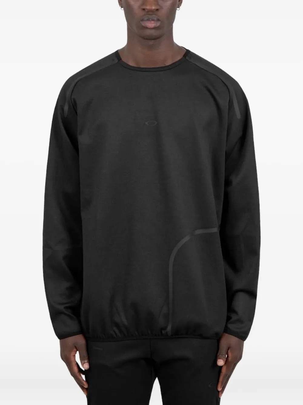 Джемпер с круглым вырезом и закругленным подолом Oakley, черный
Джемпер с круглым вырезом и закругленным подолом Oakley, черный