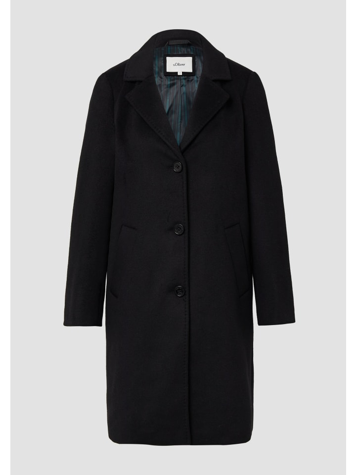 Зимнее пальто s.Oliver, черный
Зимнее пальто s.Oliver, черный
