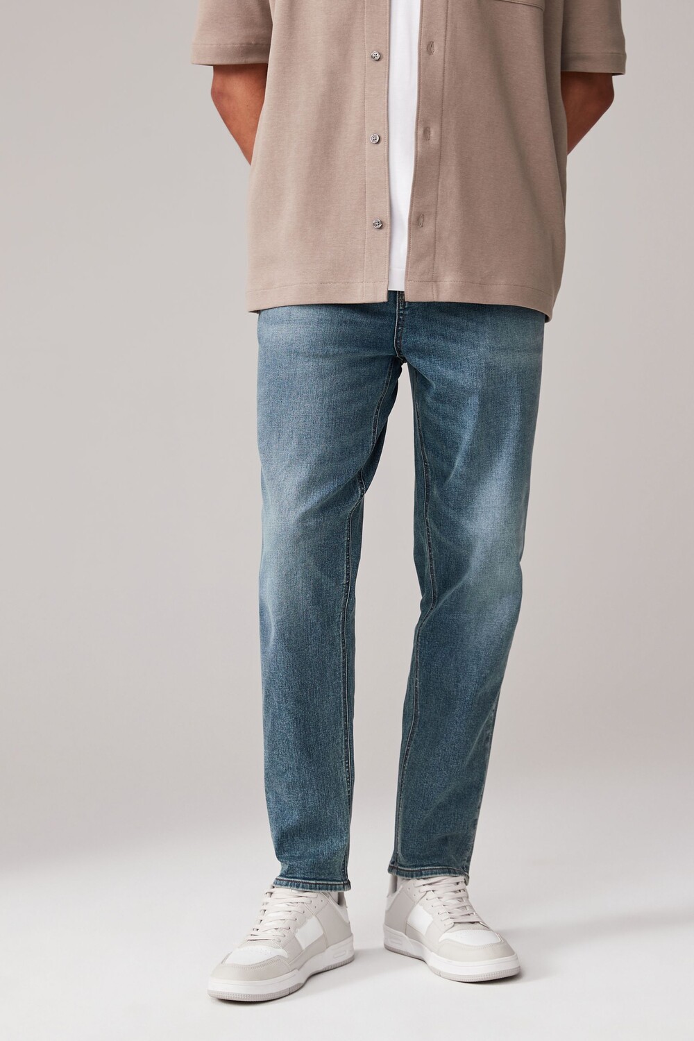 Классические эластичные джинсы Next, синий
Классические эластичные джинсы Next, синий