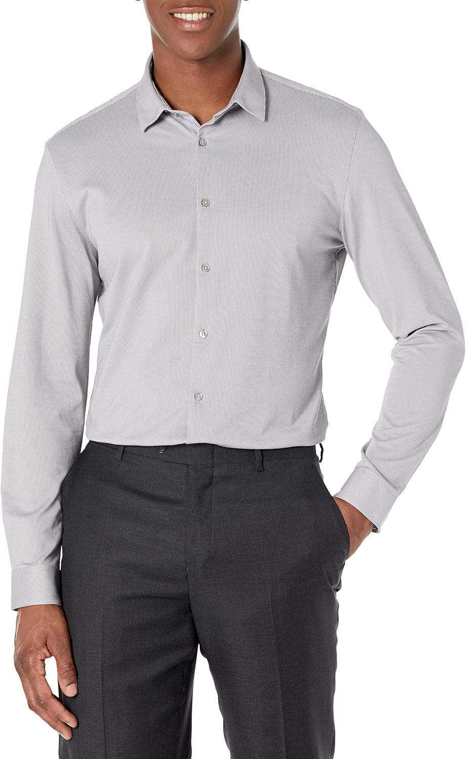 Мужская рубашка Calvin Klein Extreme Slim Fit Stain Shield, Light Grey
Мужская рубашка Calvin Klein Extreme Slim Fit Stain Shield, Light Grey