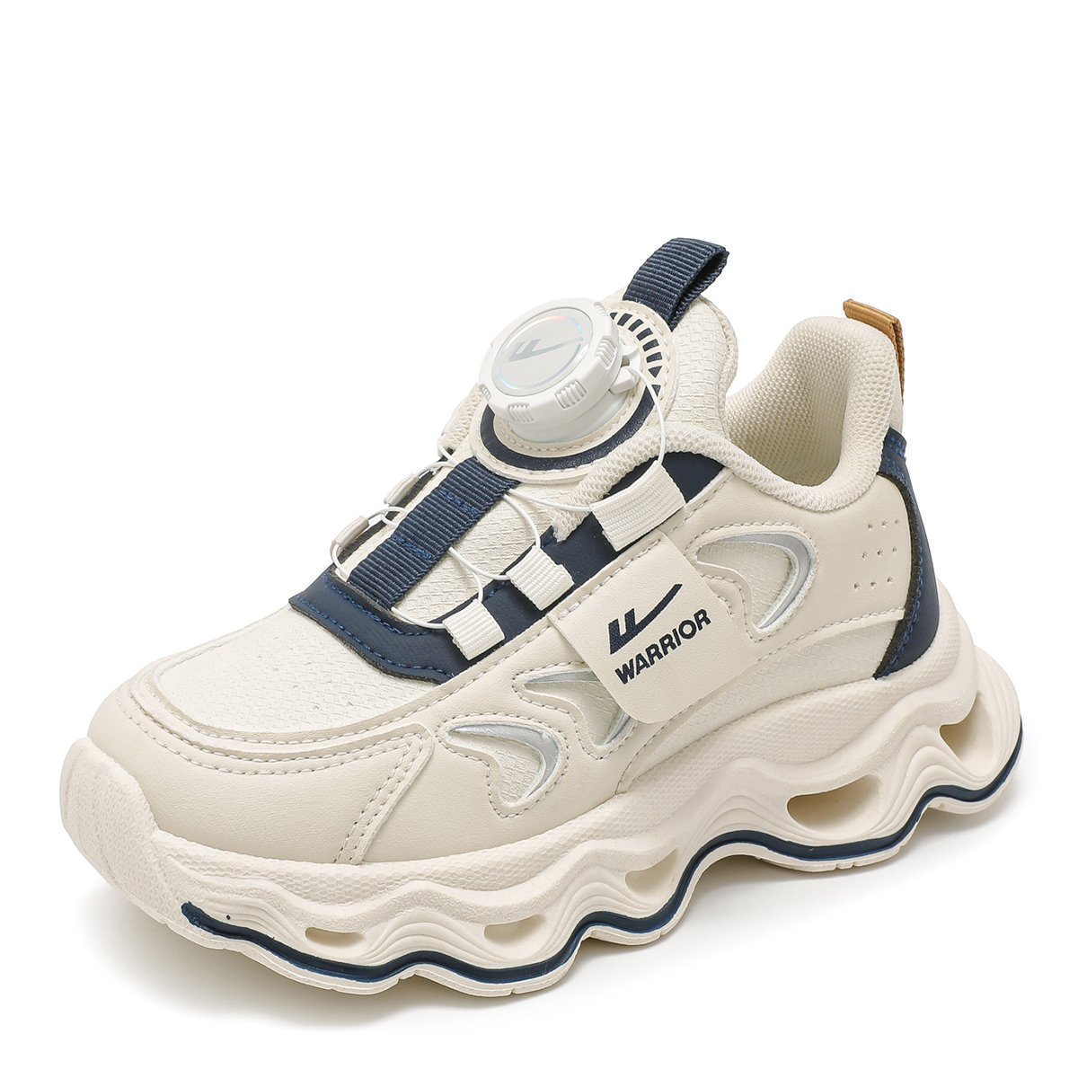 Детские повседневные кроссовки средней высоты с амортизацией и износостойкостью WARRIOR, бежевый/синий
Детские повседневные кроссовки средней высоты с амортизацией и износостойкостью WARRIOR, бежевый/синий
