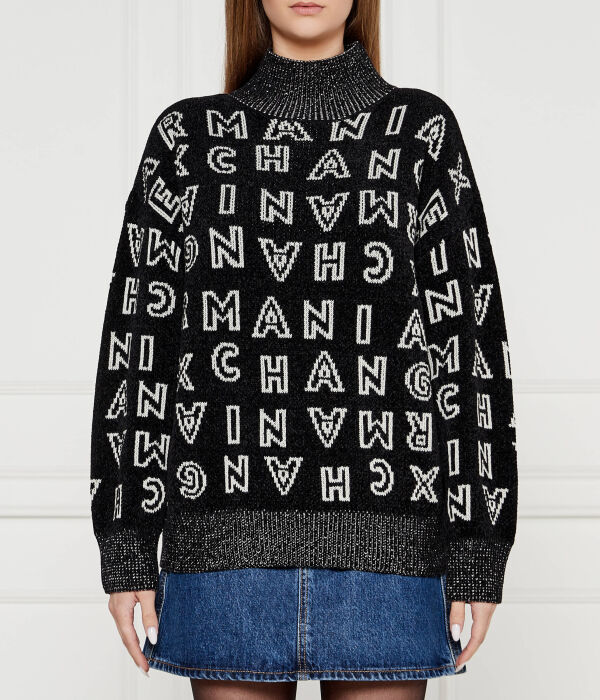 Полуводолазка Armani Exchange Loose Fit, черный 
Полуводолазка Armani Exchange Loose Fit, черный