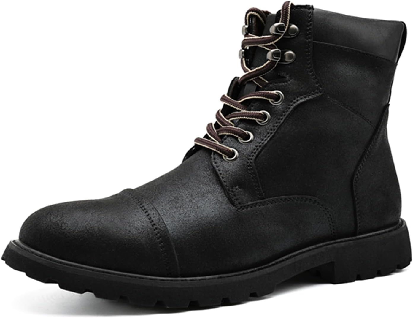 Мужские оксфорды EGGDK с круглым носком, шнуровкой, платформой, низким каблуком и рифленой подошвой, повседневные ботинки средней высоты, мотоциклетные и ботинки для мужчин, черный
Мужские оксфорды EGGDK с круглым носком, шнуровкой, платформой, низким каблуком и рифленой подошвой, повседневные ботинки средней высоты, мотоциклетные и ботинки для мужчин, черный