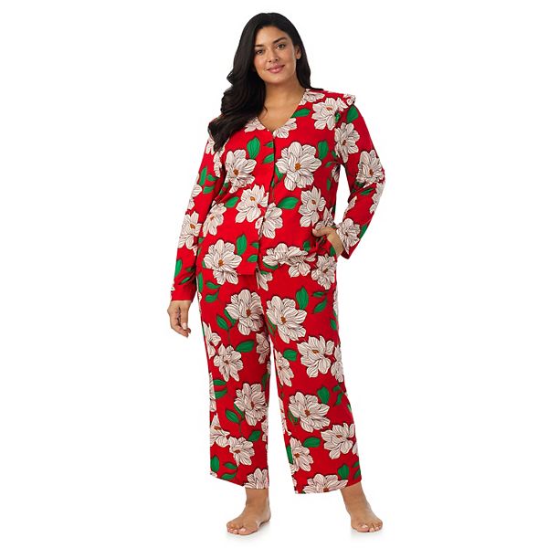 Комплект пижамы Plus size с длинным рукавом Draper James, Holiday Red Magnolia
Комплект пижамы Plus size с длинным рукавом Draper James, Holiday Red Magnolia