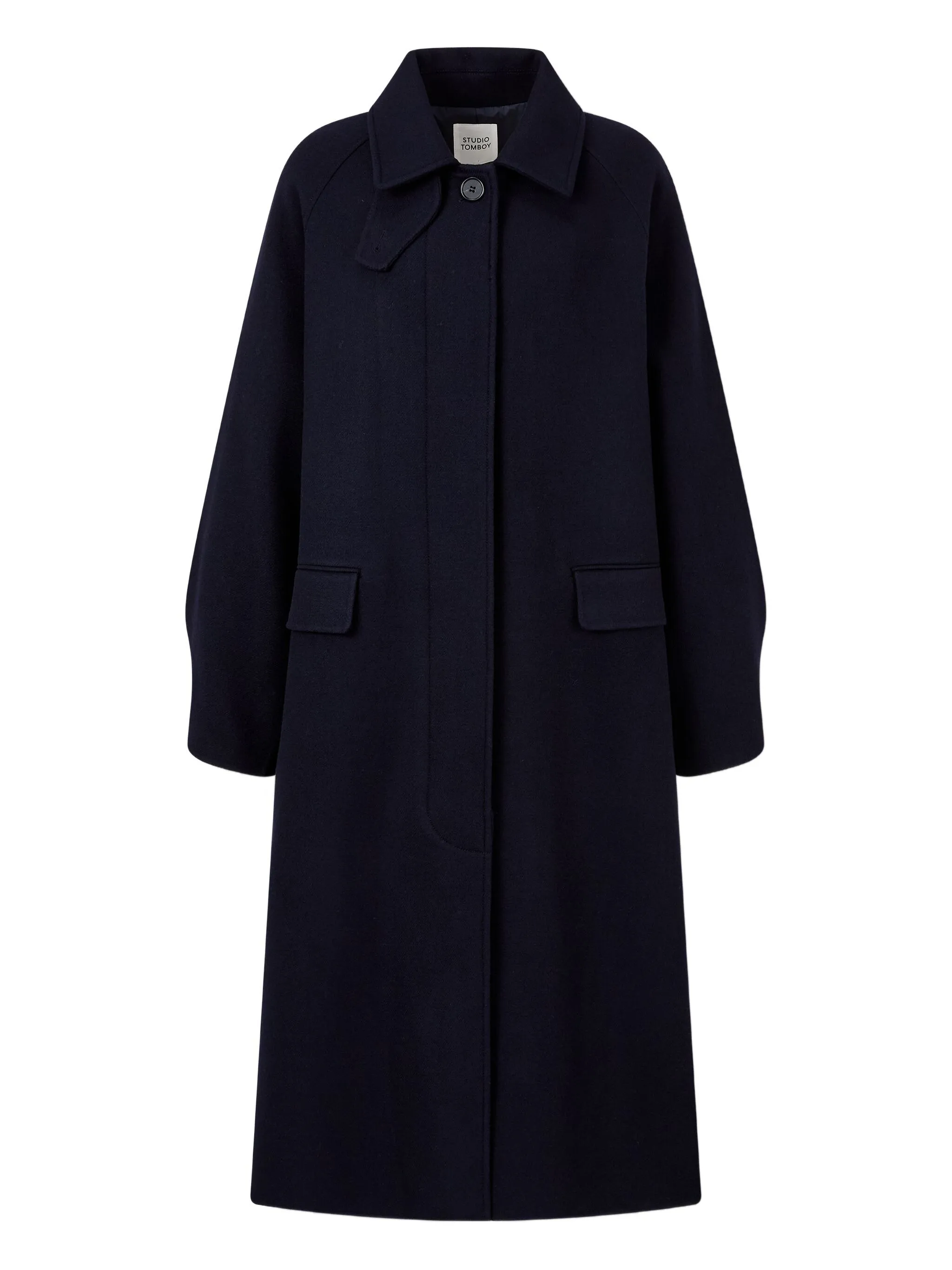 Пальто Balmacaan Tomboy, синий
Пальто Balmacaan Tomboy, синий