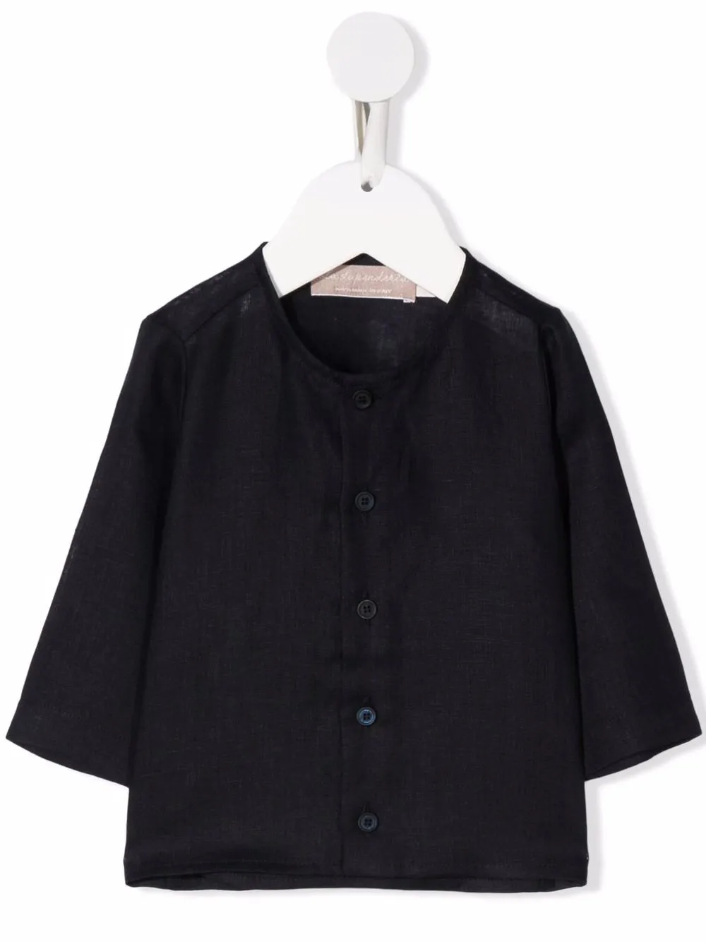 Куртка на пуговицах с круглым вырезом La Stupenderia, синий
Куртка на пуговицах с круглым вырезом La Stupenderia, синий