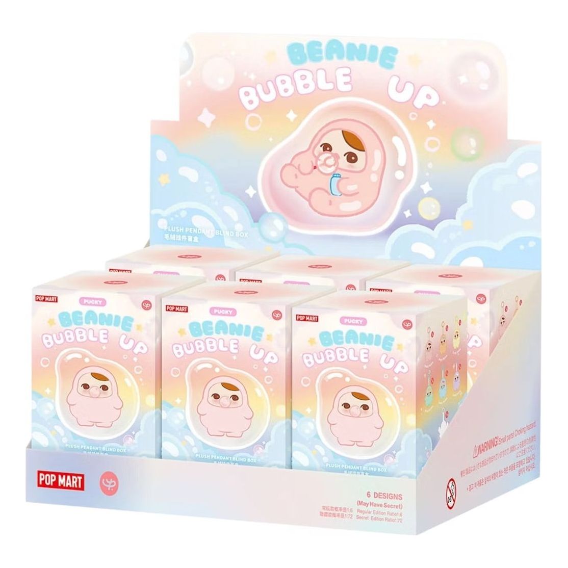 Фигурка Pop Mart Pucky Beanie Bubble Up Plush Pendant Sealed Cases (6 Blind Boxes)
Фигурка Pop Mart Pucky Beanie Bubble Up Plush Pendant Sealed Cases (6 Blind Boxes)