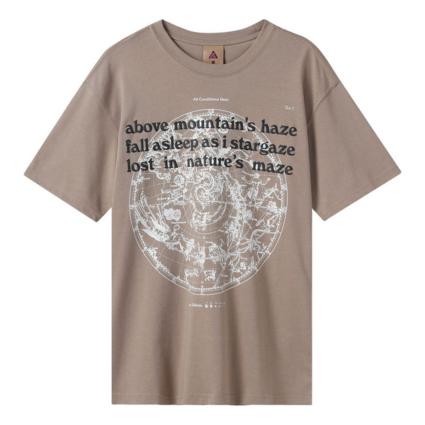 Футболка acg stargaze athleisure casual sports round neck short sleeve khaki Nike, хаки
Футболка acg stargaze athleisure casual sports round neck short sleeve khaki Nike, хаки