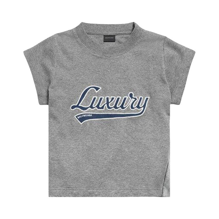 Футболка Balenciaga Shrunk T-Shirt, Dark Heather Grey/Blue
Футболка Balenciaga Shrunk T-Shirt, Dark Heather Grey/Blue