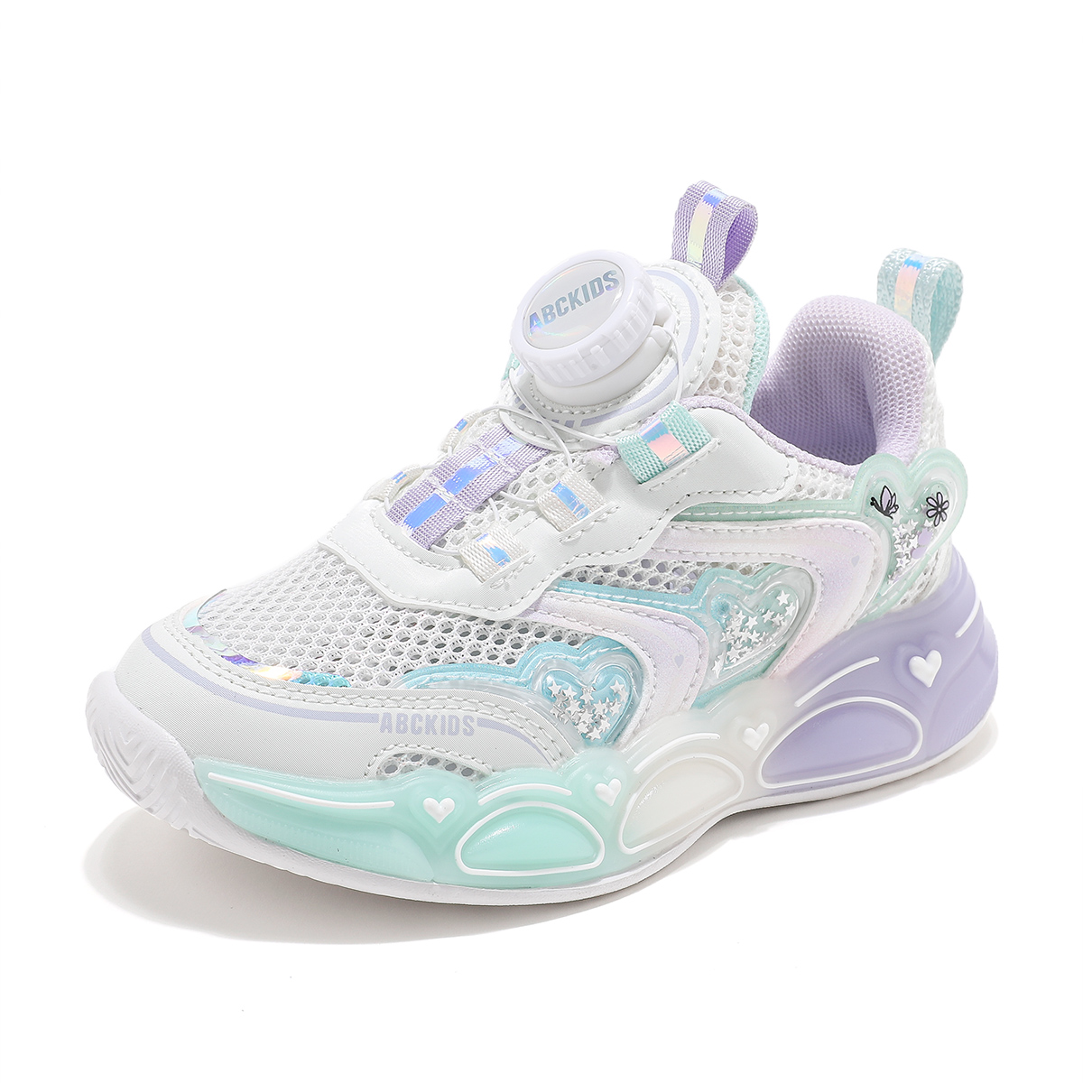 Нескользящие, легкие, амортизирующие и дышащие, низкие повседневные кроссовки для детей ABC KIDS, белый/зеленый/фиолетовый
Нескользящие, легкие, амортизирующие и дышащие, низкие повседневные кроссовки для детей ABC KIDS, белый/зеленый/фиолетовый