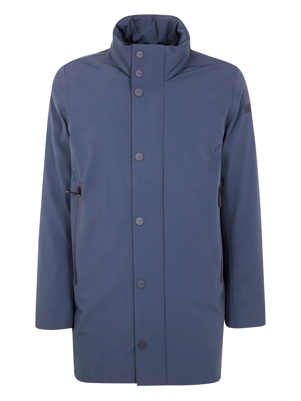 Пальто с застежкой на пуговицах и пластиной с логотипом RRD, синий
Пальто с застежкой на пуговицах и пластиной с логотипом RRD, синий