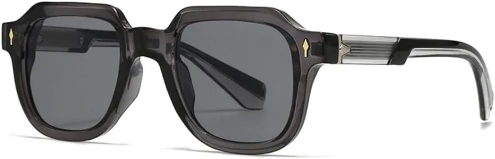 Ретро двухцветные солнцезащитные очки для женщин и мужчин с заклепками, роскошные, с градиентным затемнением, защита от УФ-излучения UV400 TVTBBVV, Grey Grey
Ретро двухцветные солнцезащитные очки для женщин и мужчин с заклепками, роскошные, с градиентным затемнением, защита от УФ-излучения UV400 TVTBBVV, Grey Grey