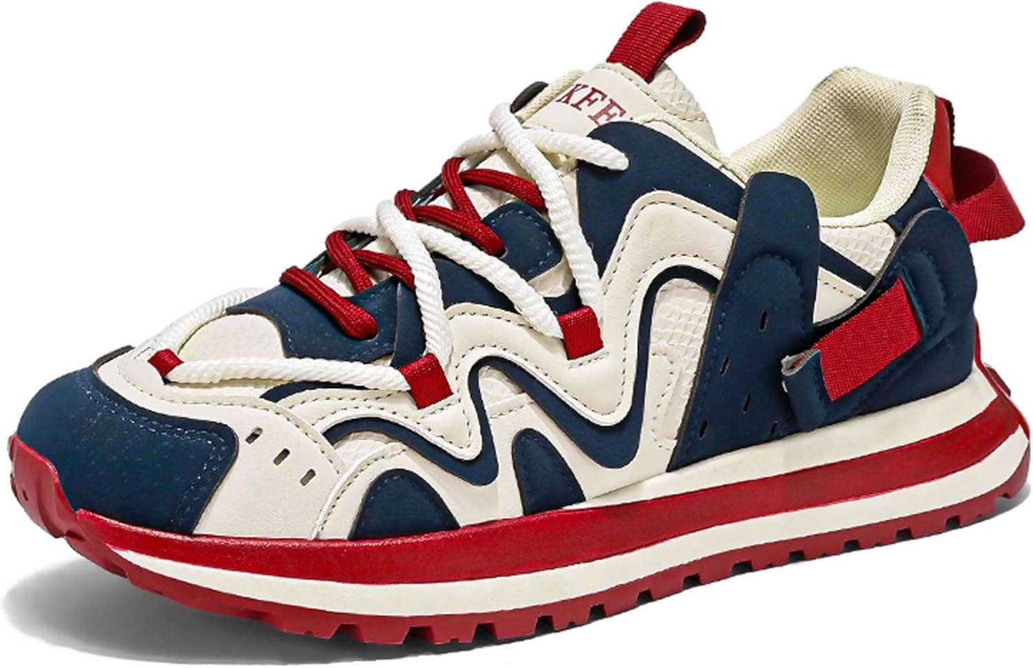 Мужские кожаные шнурованные туфли с противоскользящей резиновой подошвой, кроссовки для ходьбы и бега на улице Dzbajrqm, красный
Мужские кожаные шнурованные туфли с противоскользящей резиновой подошвой, кроссовки для ходьбы и бега на улице Dzbajrqm, красный